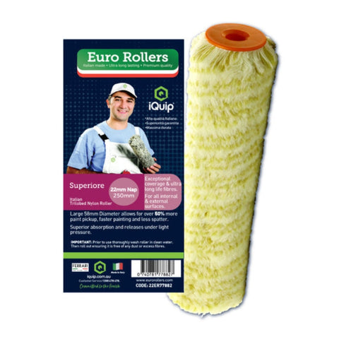 Euro Rollers Superiore Italian Roller Sleeve-Rollers-Paint World