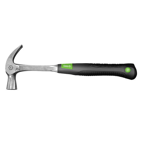iQuip Claw Hammer One Piece Steel Rubber Grip 20oz-Hammer-Paint World