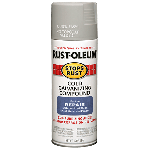 Spray paint galvanized steel 2025