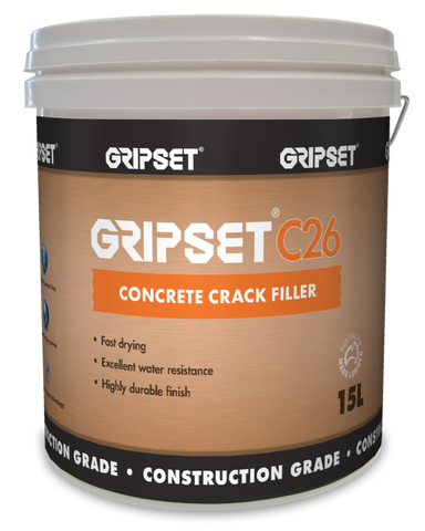 Gripset C26 Concrete Crack Filler - Gripset - Waterproofing - Paint World Stores