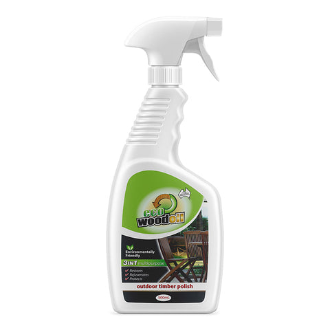 ECOWOODOIL OUTDOOR TIMBER POLISH 500ML-Paint World