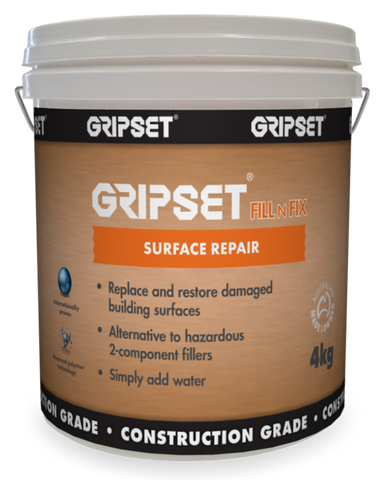 Gripset Builders Fill N Fix Surface Repair - Gripset - Waterproofing - Paint World Stores