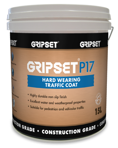 Gripset P17 Hard Wearing Traffic Coat - Gripset - Waterproofing - Paint World Stores