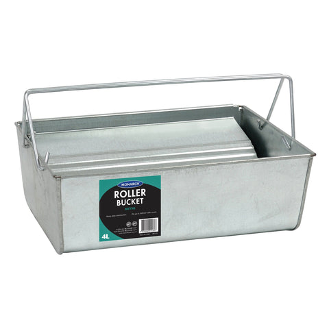 Monarch Metal Bucket 430mm with Grid-Trays & Buckets-Paint World