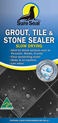Sure Seal Grout & Tile Sealer - Slow Drying-Paint World