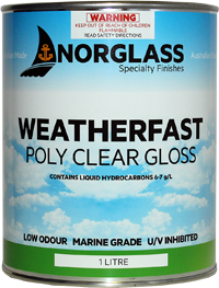 Norglass Weatherfast Poly Clear Gloss-Marine-Paint World