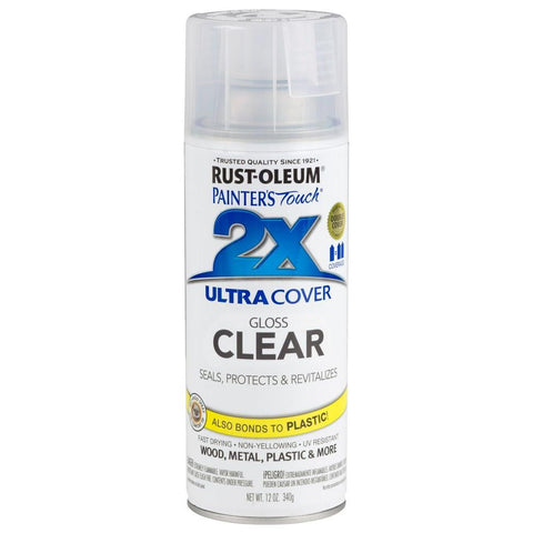Rustoleum Ultra Cover 2X Clear Spray [product_vendor- Paint World Pty Ltd