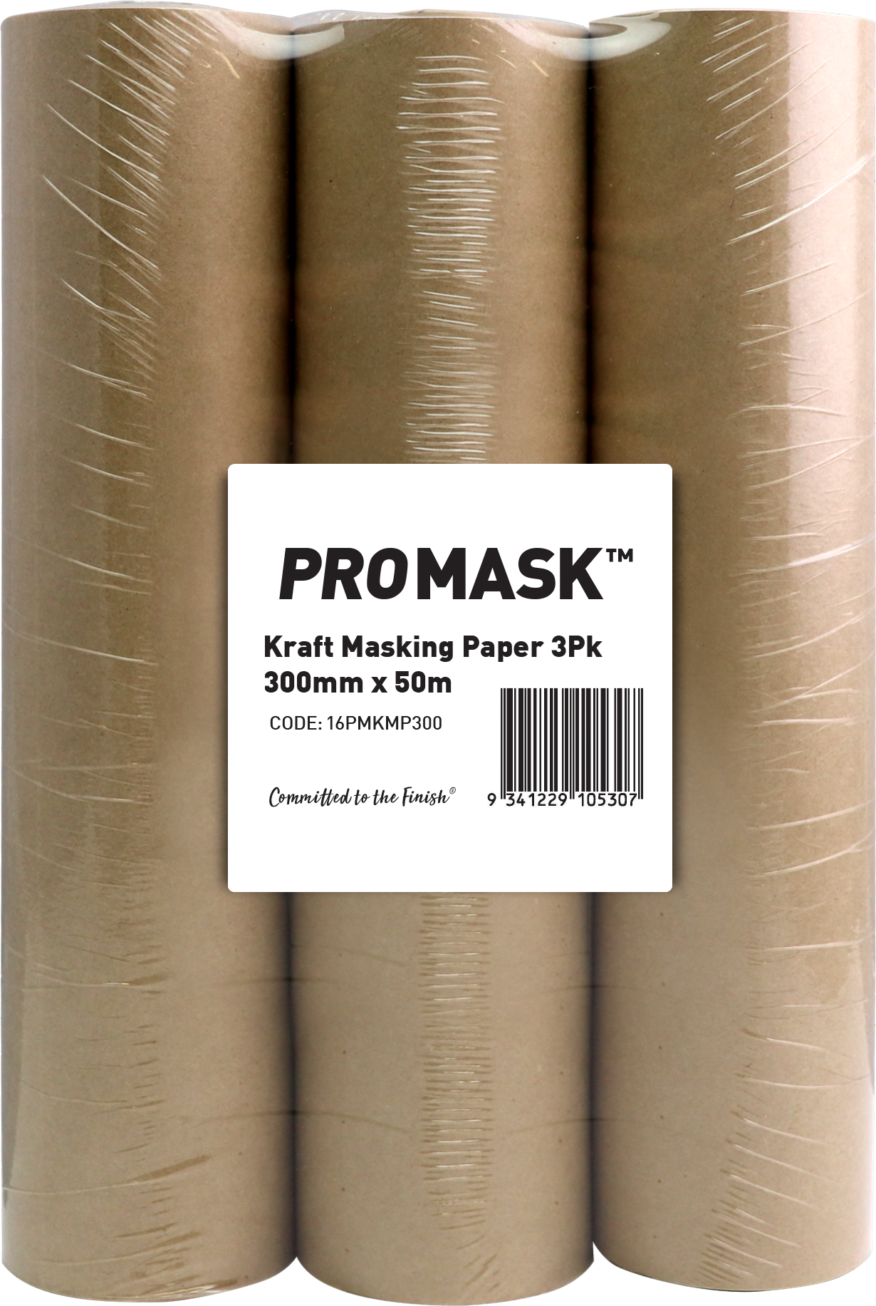 Promask Kraft Masking Paper 3 Pack