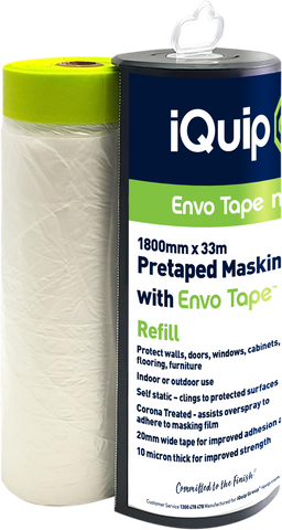 iQuip Pretaped Kraft Masking Paper Refill