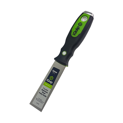 iQuip S/S Flexible Putty/Joint Knife Ergonomic Handle