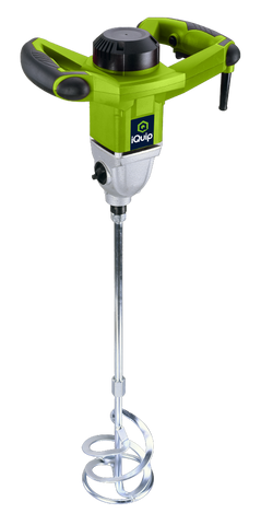 iQuip Power Mixer 1600W With Paddle-Power Tools-Paint World
