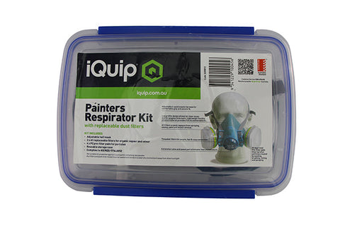 iQuip Painters Respirator P2 Kit With Repl. Filters