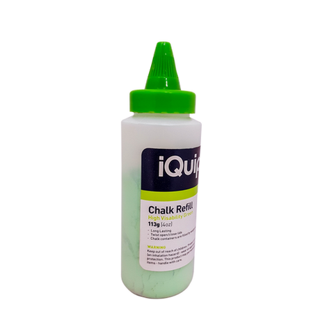 iQuip Chalk Refill - Fluoro Green 4Oz- 113G