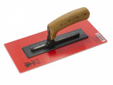 Nela Float Red PVC Blade Chamf Edges Cork Handle 280 x 130