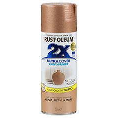 Rustoleum Ultra Cover 2X Metallic Rose Gold-Spray-Paint World
