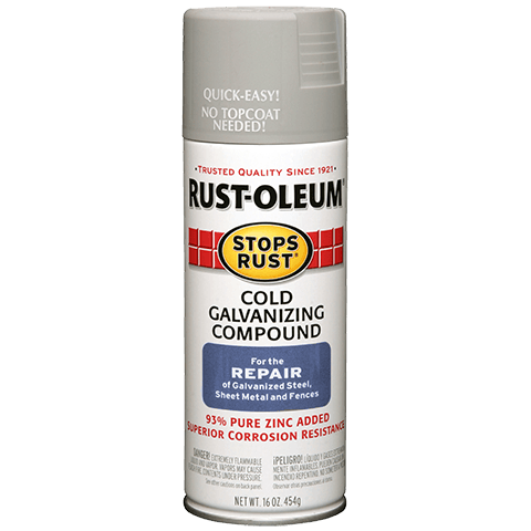 Rustoleum Stops Rust Cold Gal Spray [product_vendor- Paint World Pty Ltd