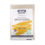 Canvas Drop Cloth (12' x 15') Large Room-Paint World