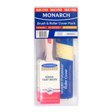 Mon/Advance 3PK 63mm Paint Brush AB-9665 (BONUS Roller Cover)