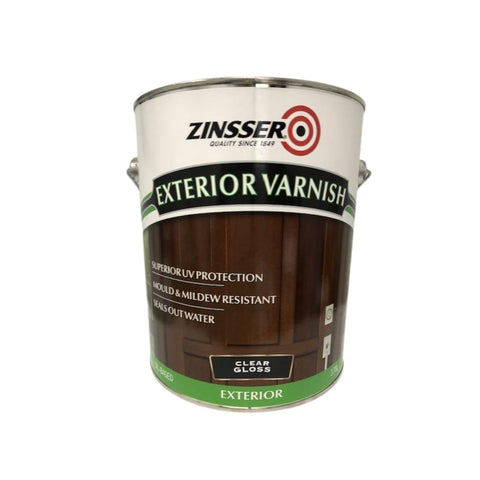Zinsser Exterior Varnish 3.78L-Timber Coatings-Paint World