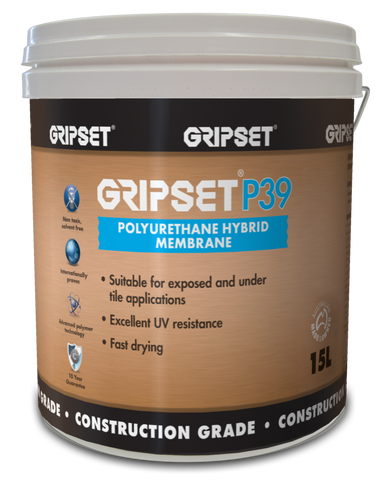 Gripset P39 Polyurethene Hybrid Membrane - Gripset - Waterproofing - Paint World Stores
