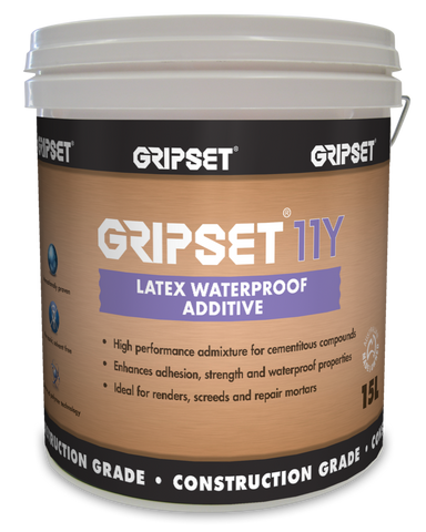 Gripset 11Y Latex Additive Waterproofing [product_vendor- Paint World Pty Ltd