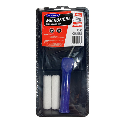 Monarch Microfibre Mini Roller Kit-Mini Rollers / Task Roller Covers & Kits-Paint World