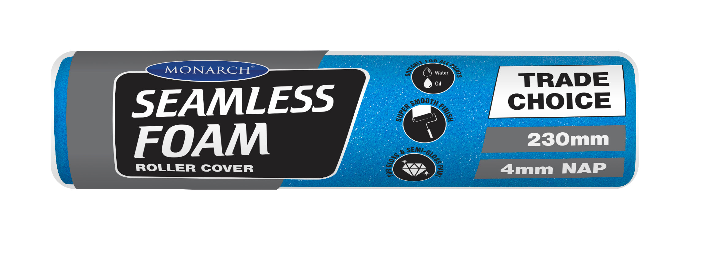 Monarch Seamless Foam Roller Cover Paintworld