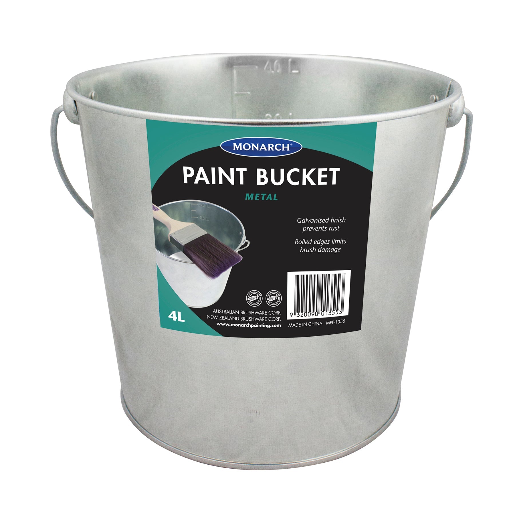Monarch 4L Metal Paint Bucket Paintworld