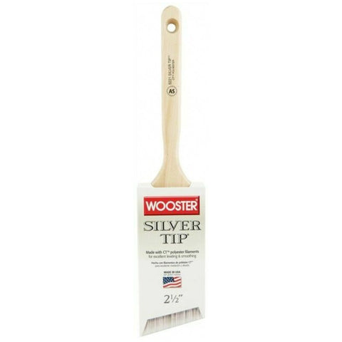Wooster Silver Tip Thin Angle Sash Brush Soft