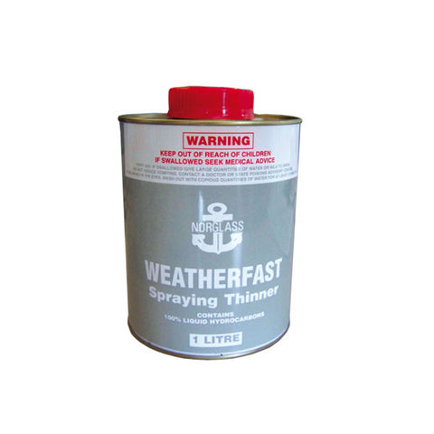Norglass Weatherfast Spraying Thinners Clear Solvents [product_vendor- Paint World Pty Ltd