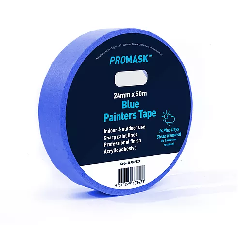 iQuip Pro Mask Blue Painters Tape 24mm