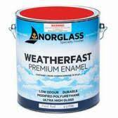 Norglass Weatherfast Gloss Fleet Red-Finish Coats-Paint World