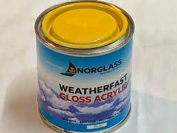 Norglass Weatherfast Gloss Marker Yellow