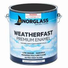 Norglass Weatherfast Gloss Midnight-Finish Coats-Paint World