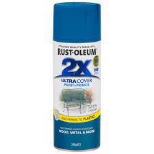 Rustoleum Ultra Cover 2X Satin-Spray-Paint World